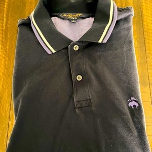 BROOKS BROTHERS  MEN’S SIZE LARGE (SLIM FIT) SUPIMA COTTON